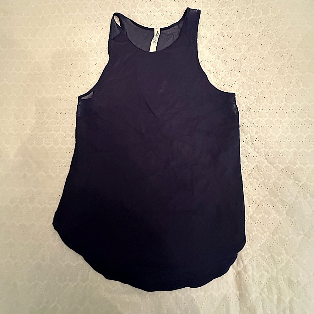 Navy blue Lululemon sculpt tank II new with tags